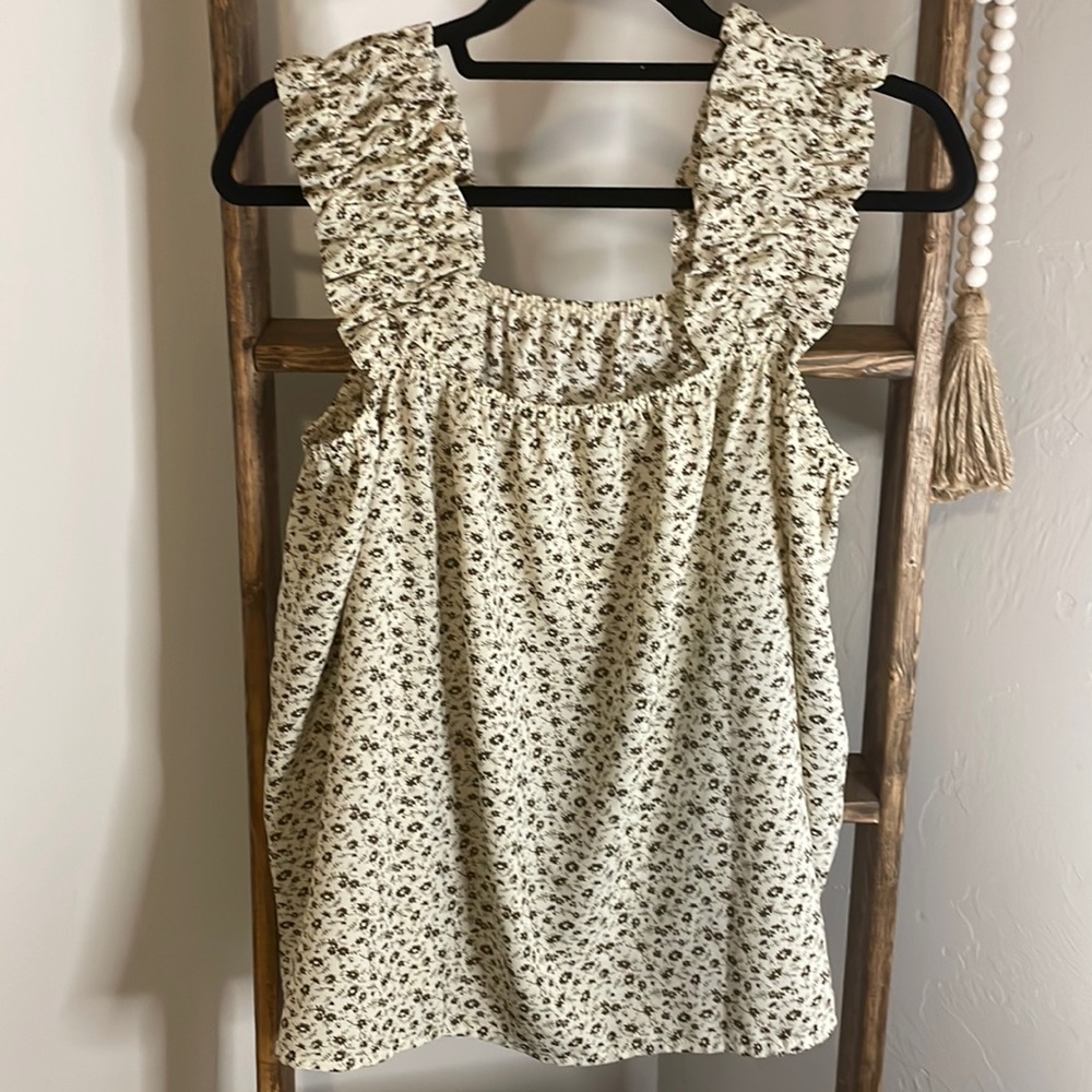 Women’s Tank Top / Floral / L